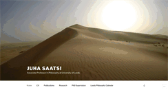 Desktop Screenshot of juha-saatsi.org